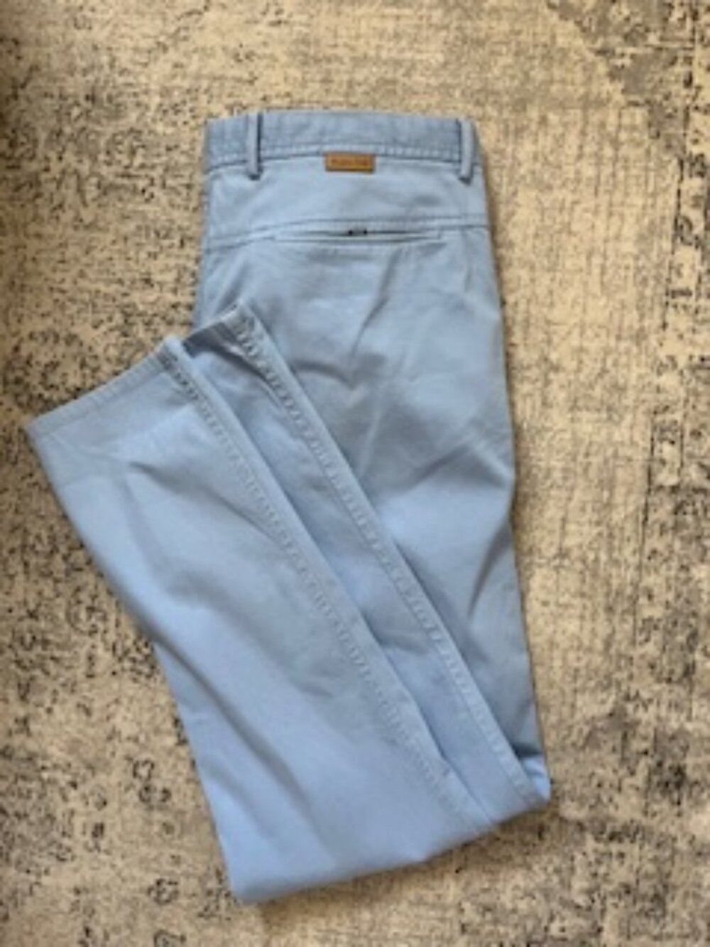 Massimo Dutti Slim Fit Light Blue Pants Men's 34